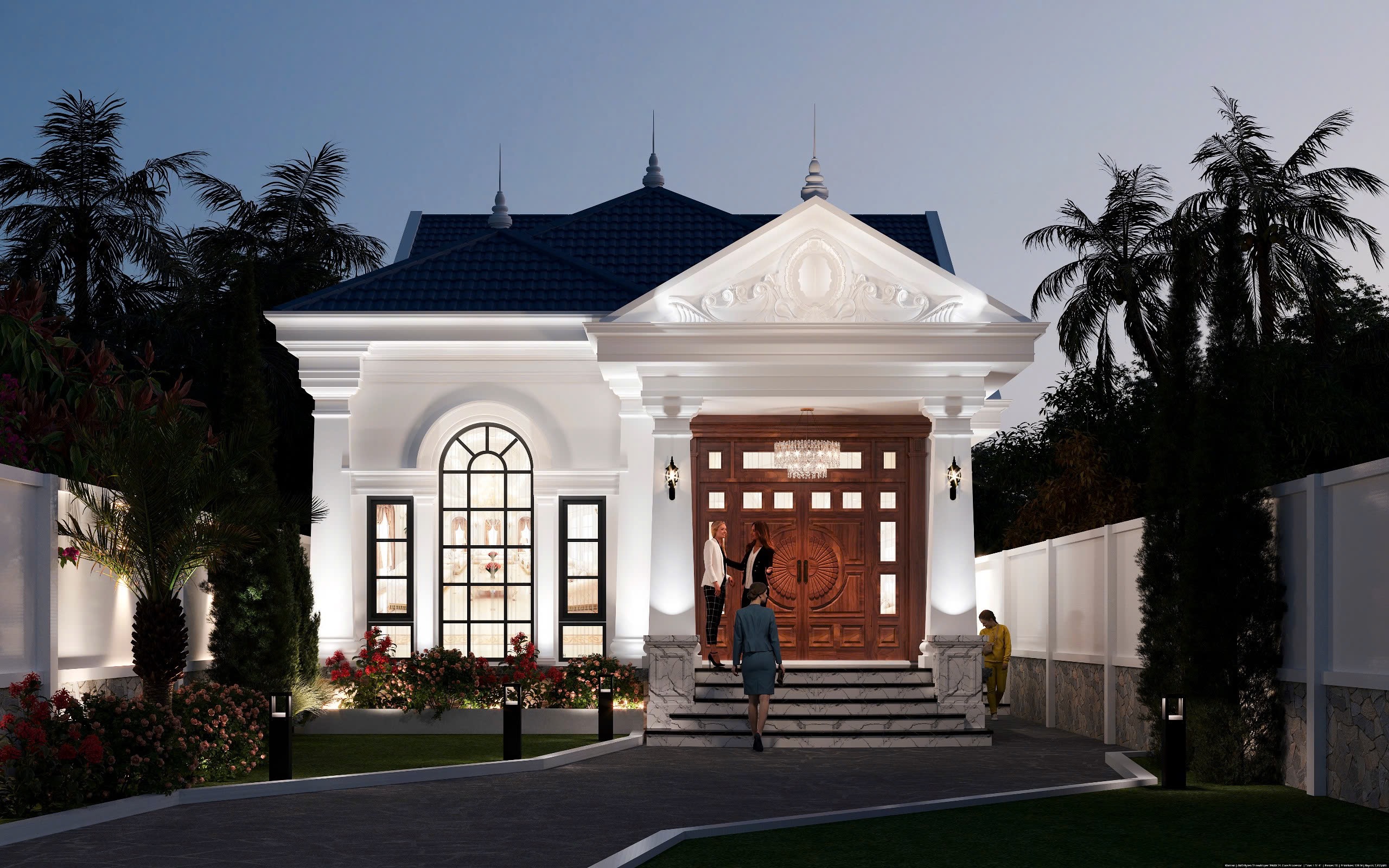 MẪU NHÀ CẤP 4 MÁI NHẬT 8.6X21M BẾN TRE: THIẾT KẾ TỐI ƯU TIỆN NGHI