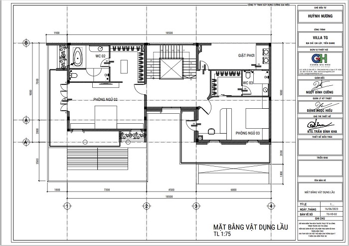 thiết kế mẫu villa hiện đại 3 tầng đẹp