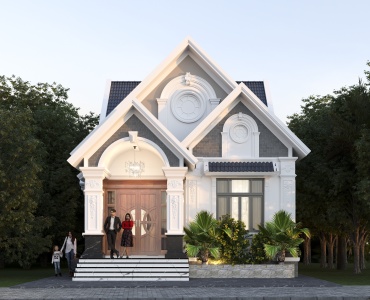 NHÀ CẤP 4 MÁI THÁI TẠI HÓC MÔN – NHÀ CẤP 4 8X17.5M TIỆN NGHI - HIỆN ĐẠI