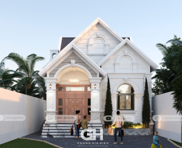 KHÁM PHÁ MẪU NHÀ VƯỜN MÁI THÁI DIỆN TÍCH 8x20M SANG TRỌNG TẠI CỦ CHI