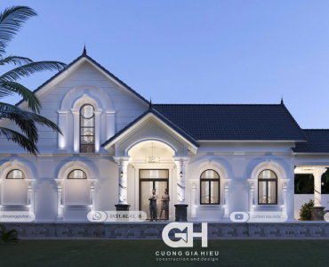 TỪ BẢN VẼ ĐẾN THỰC TẾ: KHÁM PHÁ MẪU NHÀ BIỆT THỰ NHÀ VƯỜN MÁI THÁI 8,5m x 15m