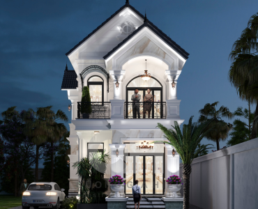 MẪU NHÀ PHỐ TÂN CỔ ĐIỂN HIỆN ĐẠI TẠI TIỀN GIANG