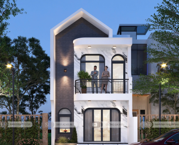 CÔNG TRÌNH THỰC TẾ MẪU NHÀ PHỐ HIỆN ĐẠI CÓ DIỆN TÍCH 5X16M TẠI BẾN TRE