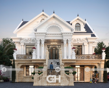 BIỆT THỰ MÁI THÁI TÂN CỔ ĐIỂN (BẾN TRE)