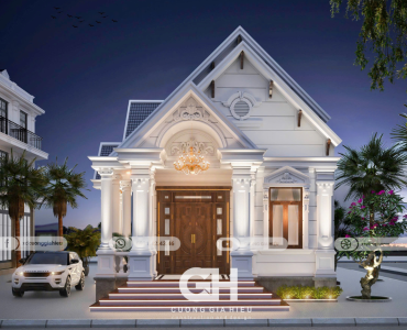 BIỆT THỰ SÂN VƯỜN MÁI THÁI (LONG AN)