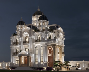 THI CÔNG BIỆT THỰ CỔ ĐIỂN TẠI LÀO – SIÊU PHẨM BIỆT THỰ 10.5x18.5M ĐẲNG CẤP,  SANG TRỌNG